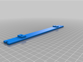 ender 3 - upper light bar creality led mount strip 3d print model - Mito3D