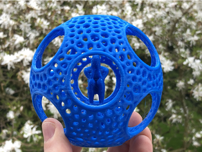 social distanciar Voronoi esfera 4 covid 19 covid19 pandemia quarentena criativo 3d print model - Mito3D