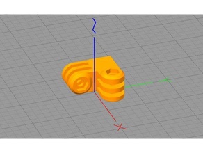 gopro double 90 mount 3d print model - Mito3D