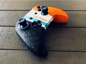 xbox Maliwan controlador mod 3d Varredura borderlands 2 3 3d print model - Mito3D