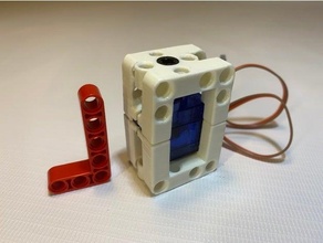 Wibrick sg90 Servo 9g DIY Elektronik Lego kompatibel Motor montieren Technik Turm Profi 3d print model - Mito3D