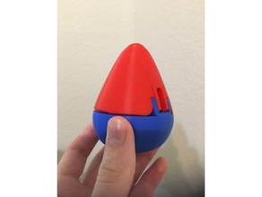 openable easter egg 3d print model - Mito3D