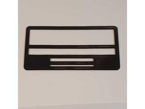 deutsche enviar formatschablone formato grobrief carta compacta letra maxi schablone 3d print model - Mito3D