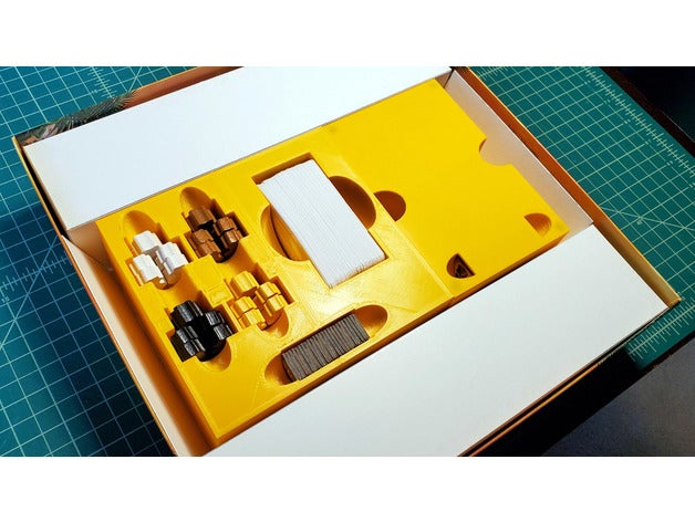 perdu villes Jeu boîte insérer planche jeu plateau jeux société accessoires inserts organisateur Jeux 3D print model - Mito3D