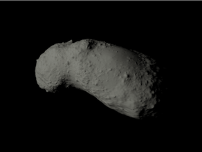 25143 itokawa scaled asteroid asteroids astronomia astronomy matlab earth object scale model solar space 3d print model - Mito3D
