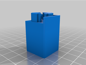 2020 aluminium profile leg hypercube 3d print model - Mito3D