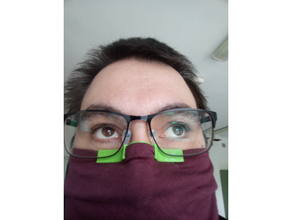 covid glasses defoggyfier clips coronavirus face mask 3d print model - Mito3D