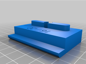 placca incuneamento maintien 3d print model - Mito3D