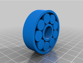 cuscinetto roolamento m2 3d print model - Mito3D