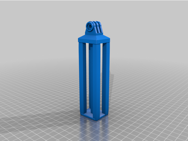 gopro vaina montar trípode 3D print model - Mito3D
