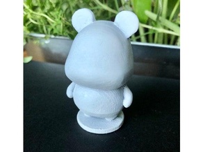 hamster hayvan geçit elma hamphrey nintendo 3d print model - Mito3D