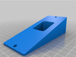 dancustomized ringcom doorbell wedge mount customized 3d print model - Mito3D