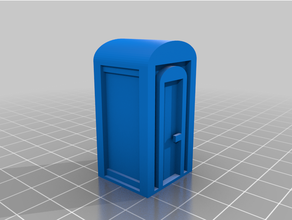 porta potty v3 3d print model - Mito3D
