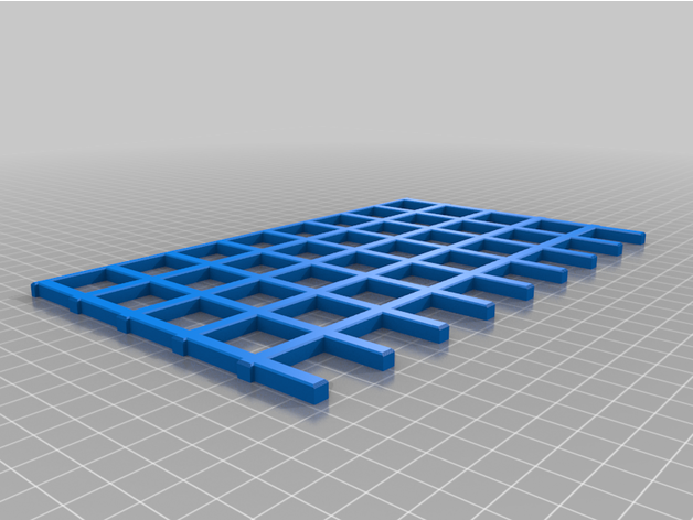 customized 3d-printable keyguard grid-based free-form hybrid aac apps tablets 3D print model - Mito3D