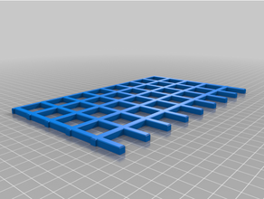customized 3d-printable keyguard grid-based free-form hybrid aac apps tablets 3d print model - Mito3D