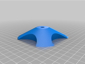 customized parametric universal nonamespool holder 3d print model - Mito3D