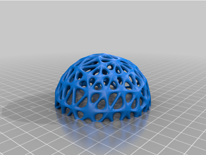 alien ball lattice abstract 3d print model - Mito3D