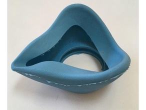 entgegenkommend DIY Covid Respirator Maske flexibel gegossen Silikon 3d gedruckt Schimmel Coronavirus Gesicht Covidmask 3d print model - Mito3D