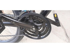 44t bike chain guard 4 bolt pattern specialized rockhopper ring chainguard chainring 3d print model - Mito3D