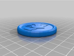 claddagh button 3d print model - Mito3D