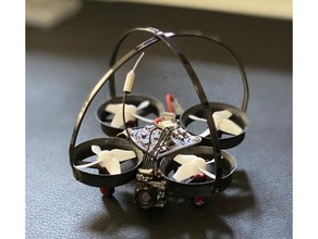 eachine e010 e010s pro camera mount 01g drone whoop multicopter 3d print model - Mito3D
