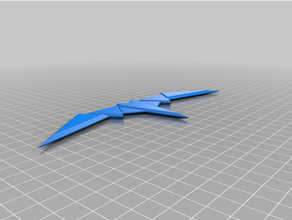 bat wing redesign 3d print model - Mito3D