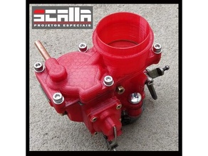 carburador fusca brosol solex 32 vw beetle carburetor 3d print model - Mito3D