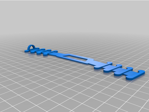 strap loop 3d print model - Mito3D
