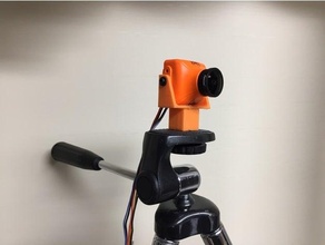 fpv kamera binmek tripod delik 3d print model - Mito3D