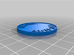 mortis moneda personalizado 3d print model - Mito3D