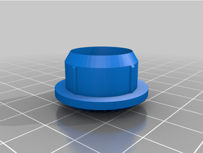 pvc şapka boru 3d print model - Mito3D