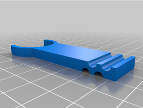 braçadeira suporte carretéis ender3 ender3pro filamento carretel 3d print model - Mito3D