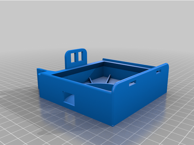 mini hepa filtre Kutu 3d yazıcı 3D print model - Mito3D
