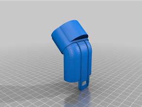 snorkel rd40 filter adapter 3d print model - Mito3D