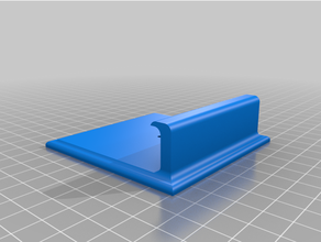 phone stand wall 3d print model - Mito3D