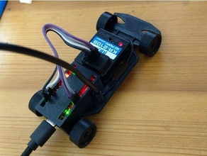 arduino Pro micro recinto vrc rc coche vehiculo 3d print model - Mito3D