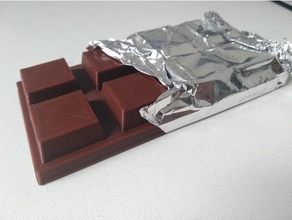 chocolate bar 3d print model - Mito3D
