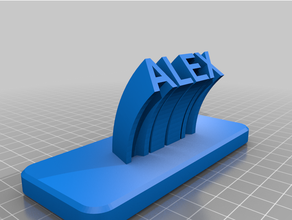 alex 3d print model - Mito3D