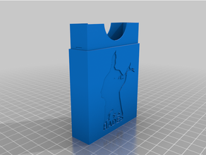 villano infierno cubierta caja personalizado 3d print model - Mito3D