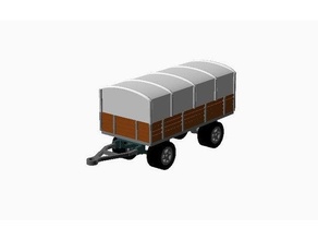 standart trailer-5 1100 vehicle wheeled ww2 german wwii 3d print model - Mito3D
