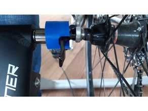 Trainer Adapter schnell Freisetzung Fahrrad 3d print model - Mito3D