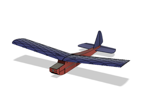 telemaxos rc airplane trainer easy flight 3d printing model plane 3d print model - Mito3D