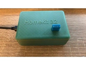 homekit32 esp32 Astuccio guaina Fai casa intelligente controllo 433mhz Mela homekit dht11 esp8266 riscaldatore lampone pi 3d print model - Mito3D