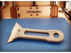 scraper schaber scrapper tool werkzeug 3d print model - Mito3D
