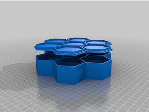 personalizado 7 maleficio ckiransuseontainer pequeña partes juegos 3d print model - Mito3D