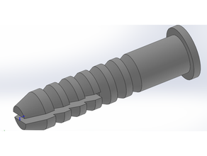 dowel 3d print model - Mito3D