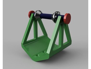carrete soporte 1 2kg anycubic Quirón 1kg spooler 3d print model - Mito3D
