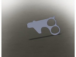 covid touche pistolet 19 covid19 notouchchallenge 3d print model - Mito3D