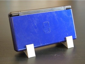 nintendo ds lite display stand 3d print model - Mito3D