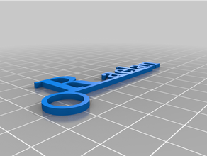 customized tag - krayeyring 3d print model - Mito3D